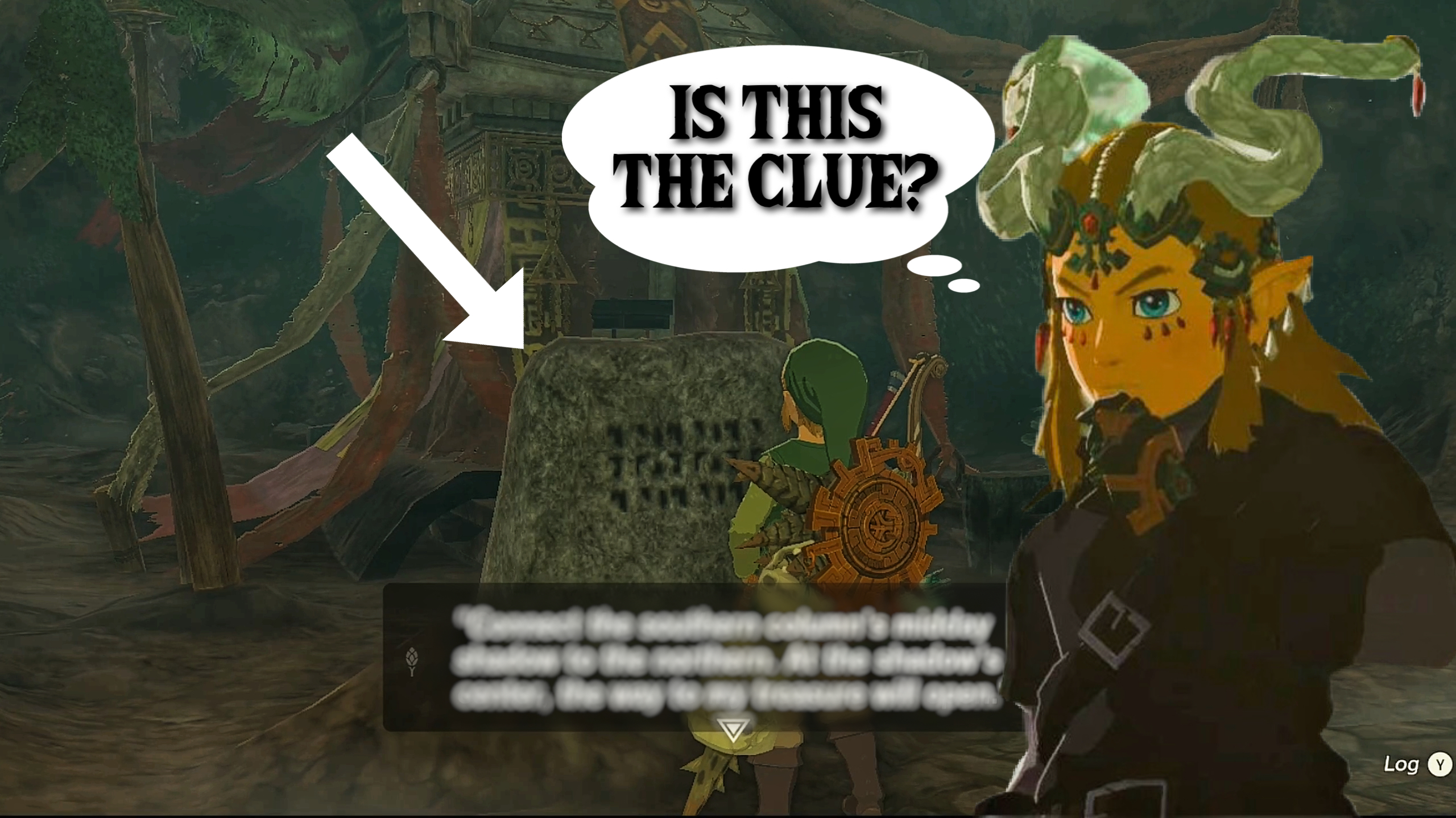 Where is the clue for Thundra plateau puzzle in tears of the kingdom